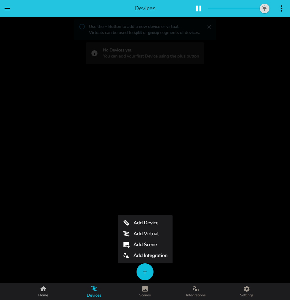 Adding a device