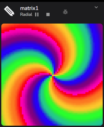 Radial Circle Twist a little