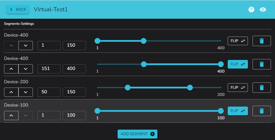 Adding segments on other devices