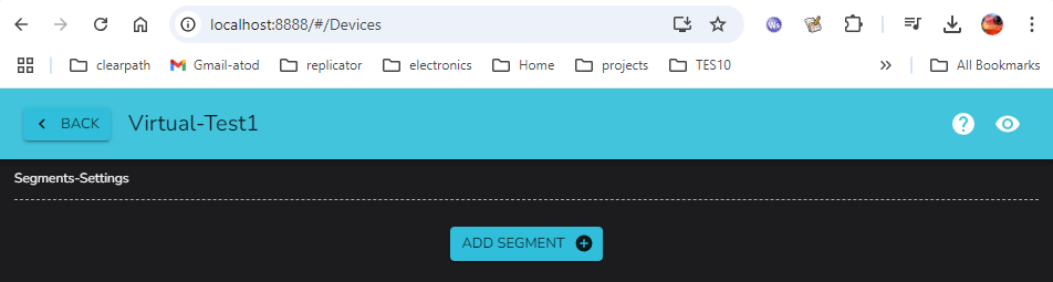 Add and Setup Segments